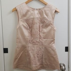 BCBG Brocade blouse